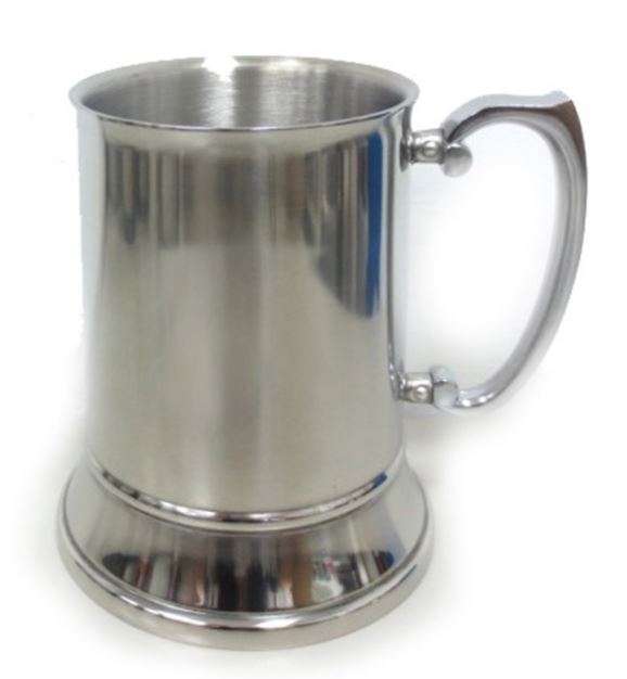 Tankard Cup-Stainless Steel