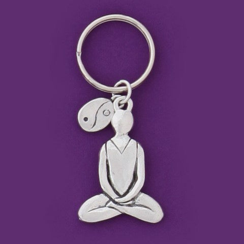 Yoga Keychain